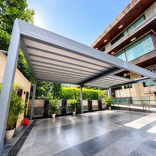 Aluminium Retractable Roof System Aluminium Retractable Roof System